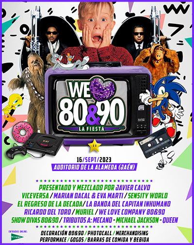 Concierto We Love 80 & 90 en Jaén