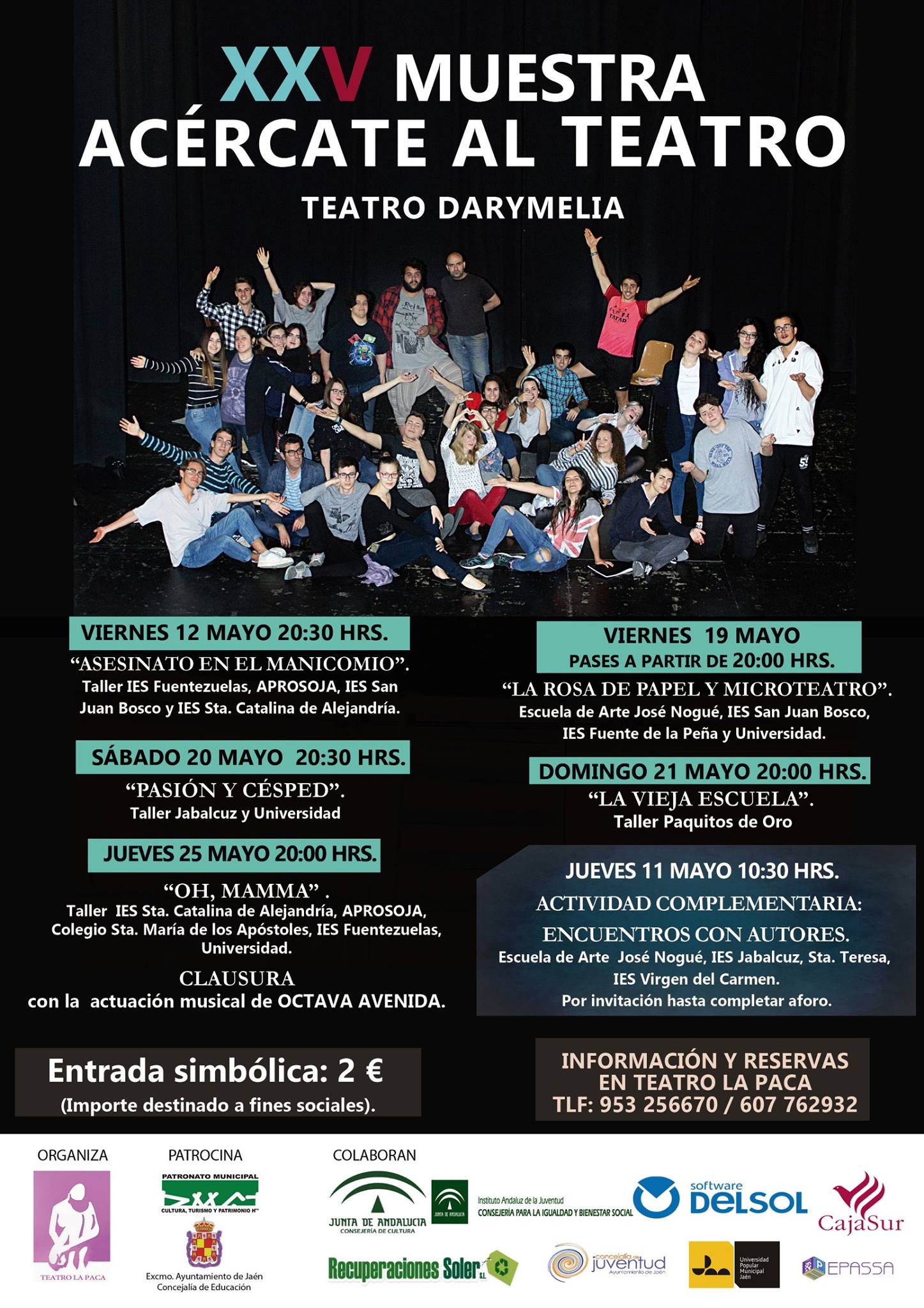 Teatro. XXV Acércate al teatro Jaén 24h