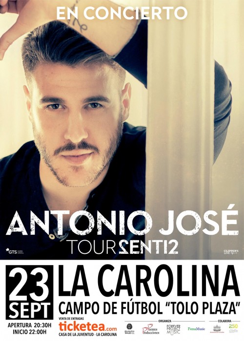 Concierto Antonio José La Carolina Jaén 24h