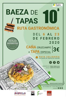 Ruta gastronómica. X Baeza de tapas Jaén24h