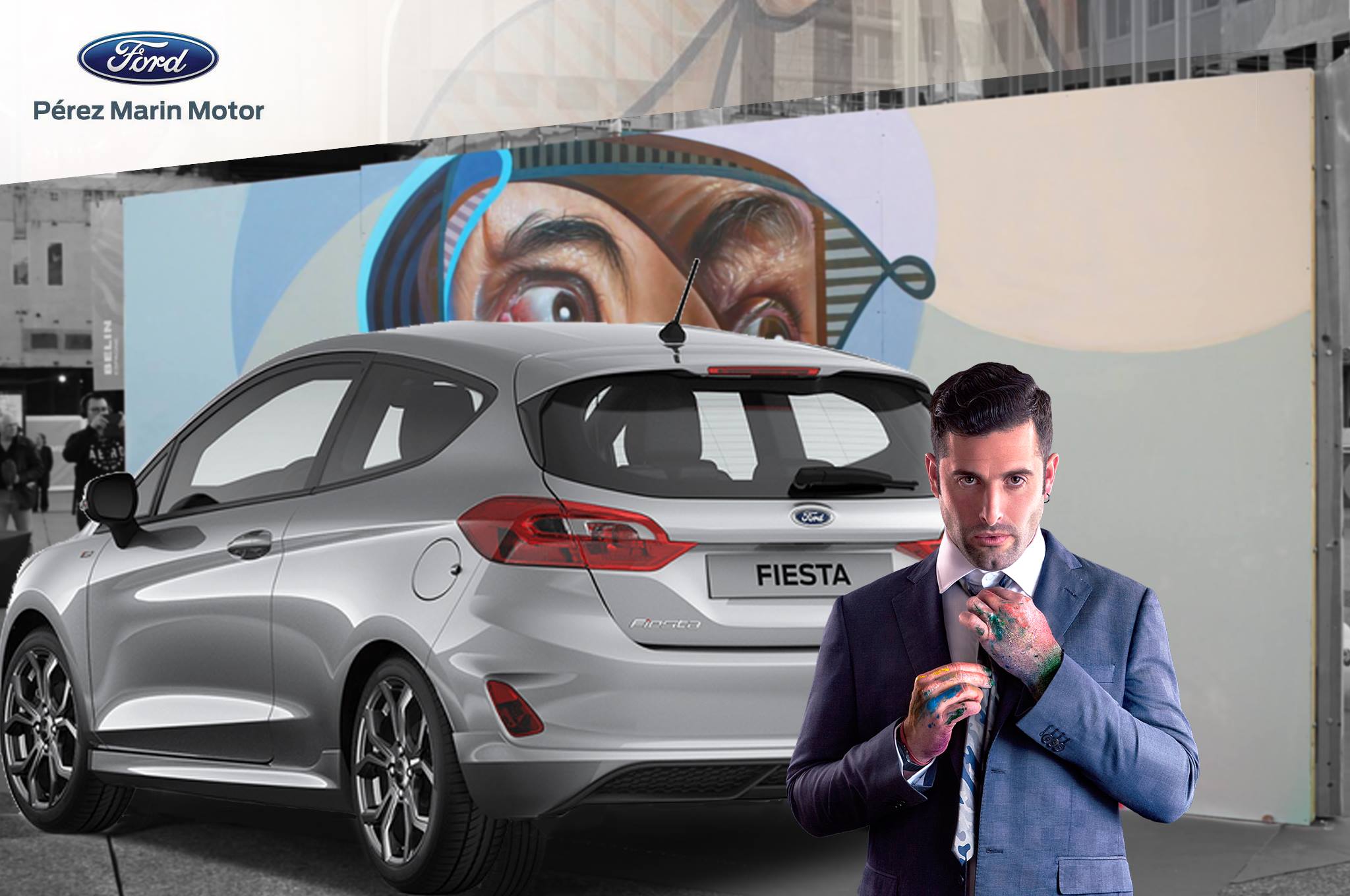 Belinchón y Ford Fiesta Jaén 24h