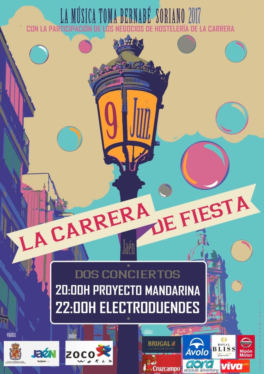 La carrera de fiesta Jaén24h bernabe soriano