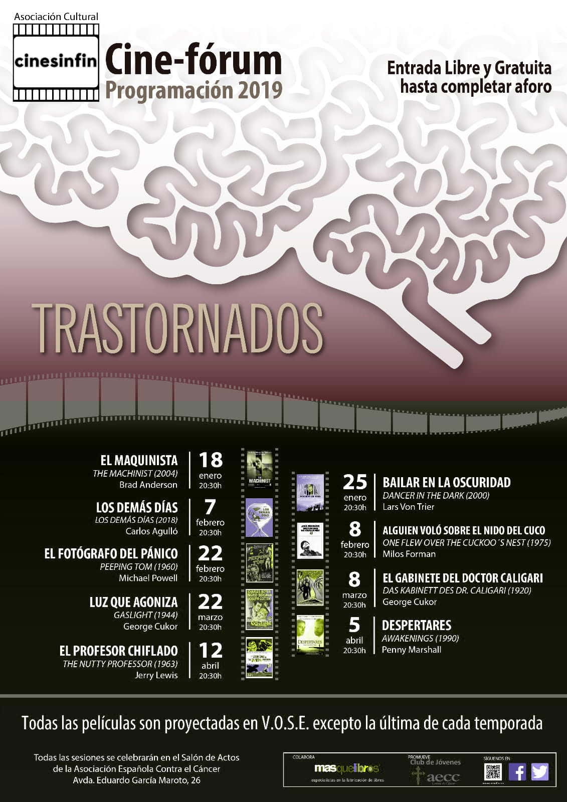Cine-fórum. Trastornados Jaén 24h