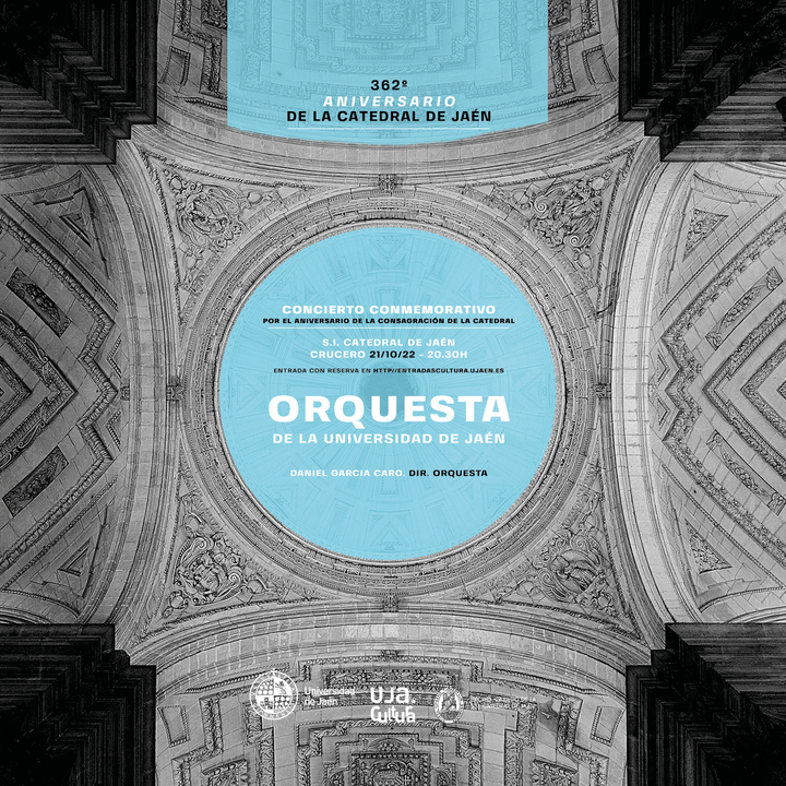 Cartel Concierto por el Aniversario de la Consagración de la Catedral