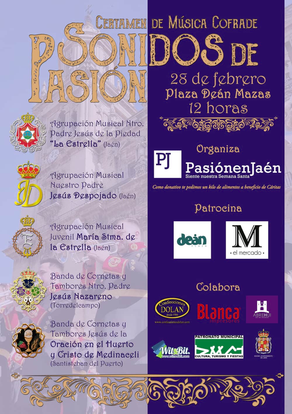 Certamen de Música Cofrade Sonidos de Pasión