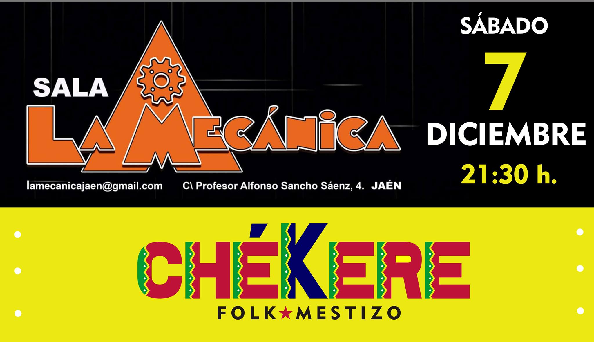 Concierto. Chékere Jaén 24h