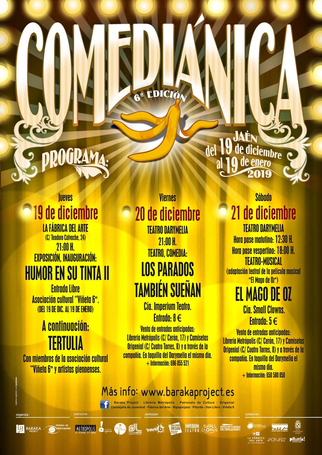 VI edición Comediánica Jaén24h