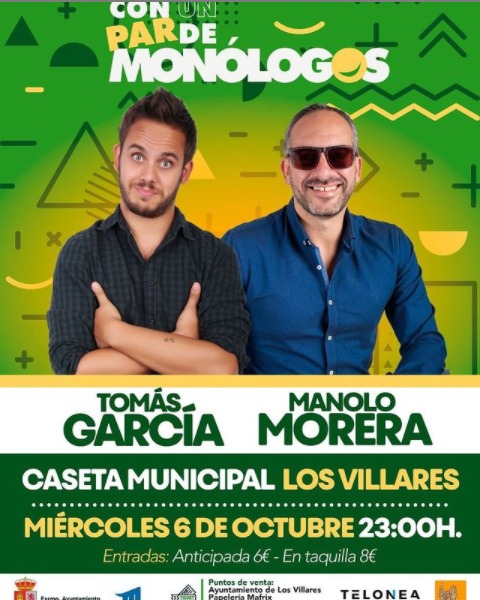 CON UN PAR DE MONÓLOGOS