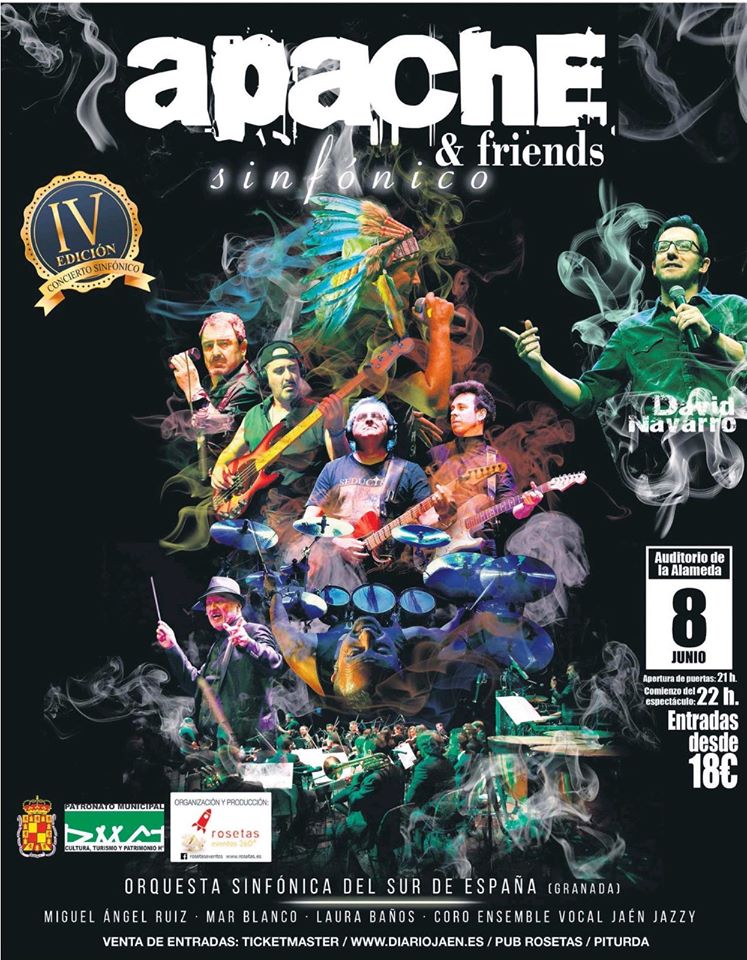 Concierto. Apache & Friends Sinfónico Jaén 24h