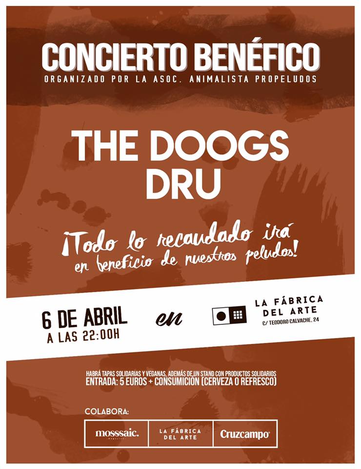 Concierto benéfico. The Doogs Dru Jaén 24h