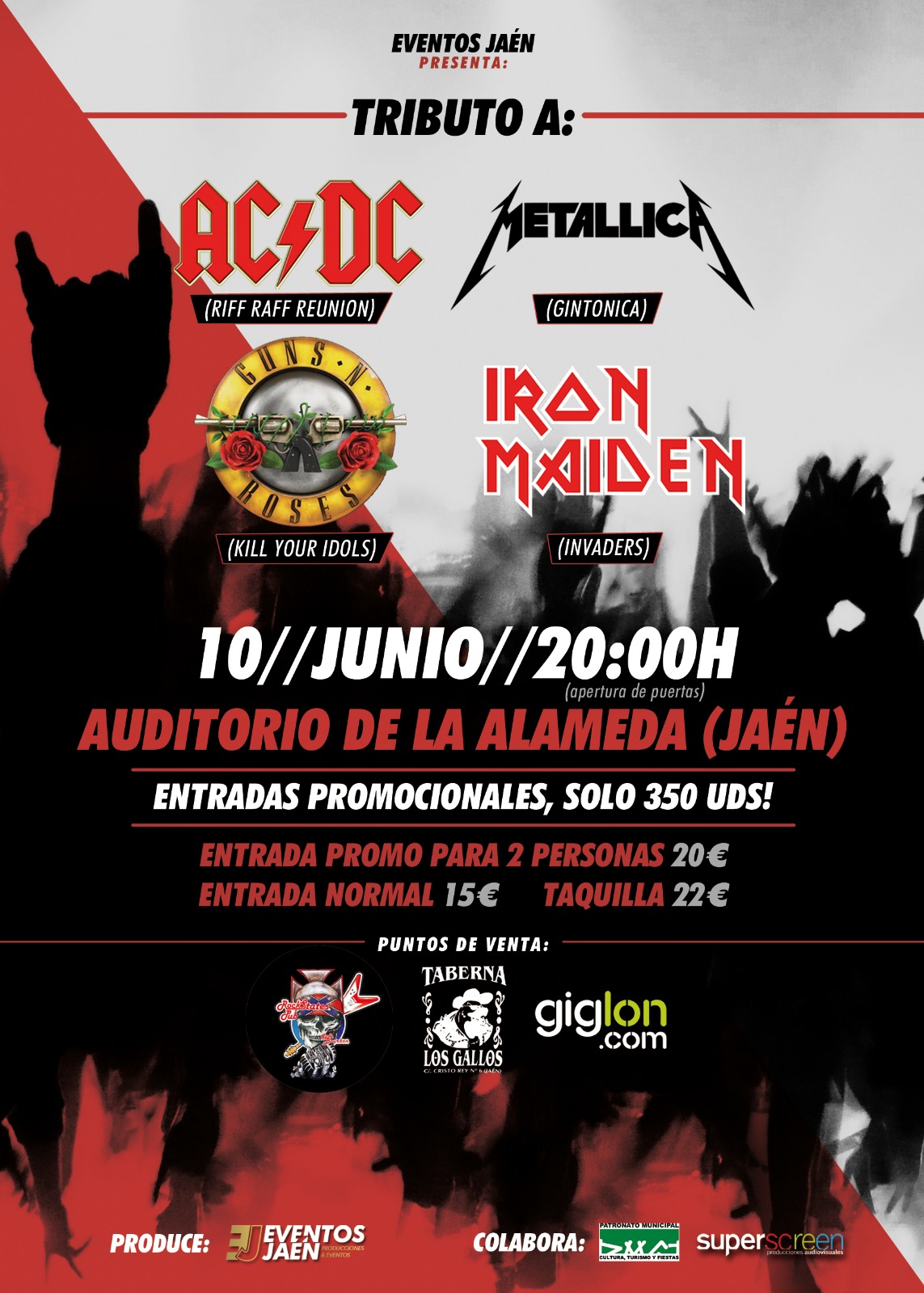 Concierto heavy Jaen24h