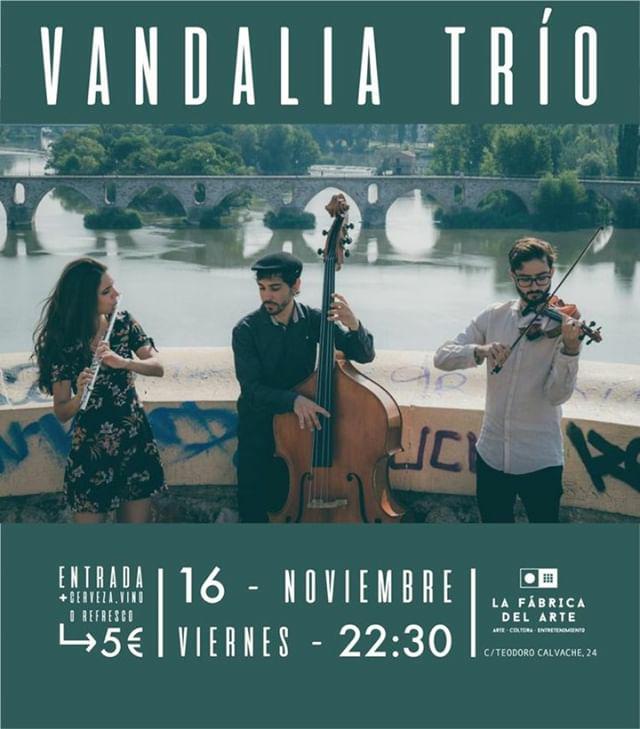 Concierto. Vandalia Trío Jaén 24h
