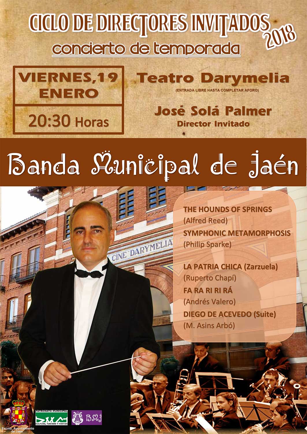 Música de la banda municipal de Jaén Jaén24h