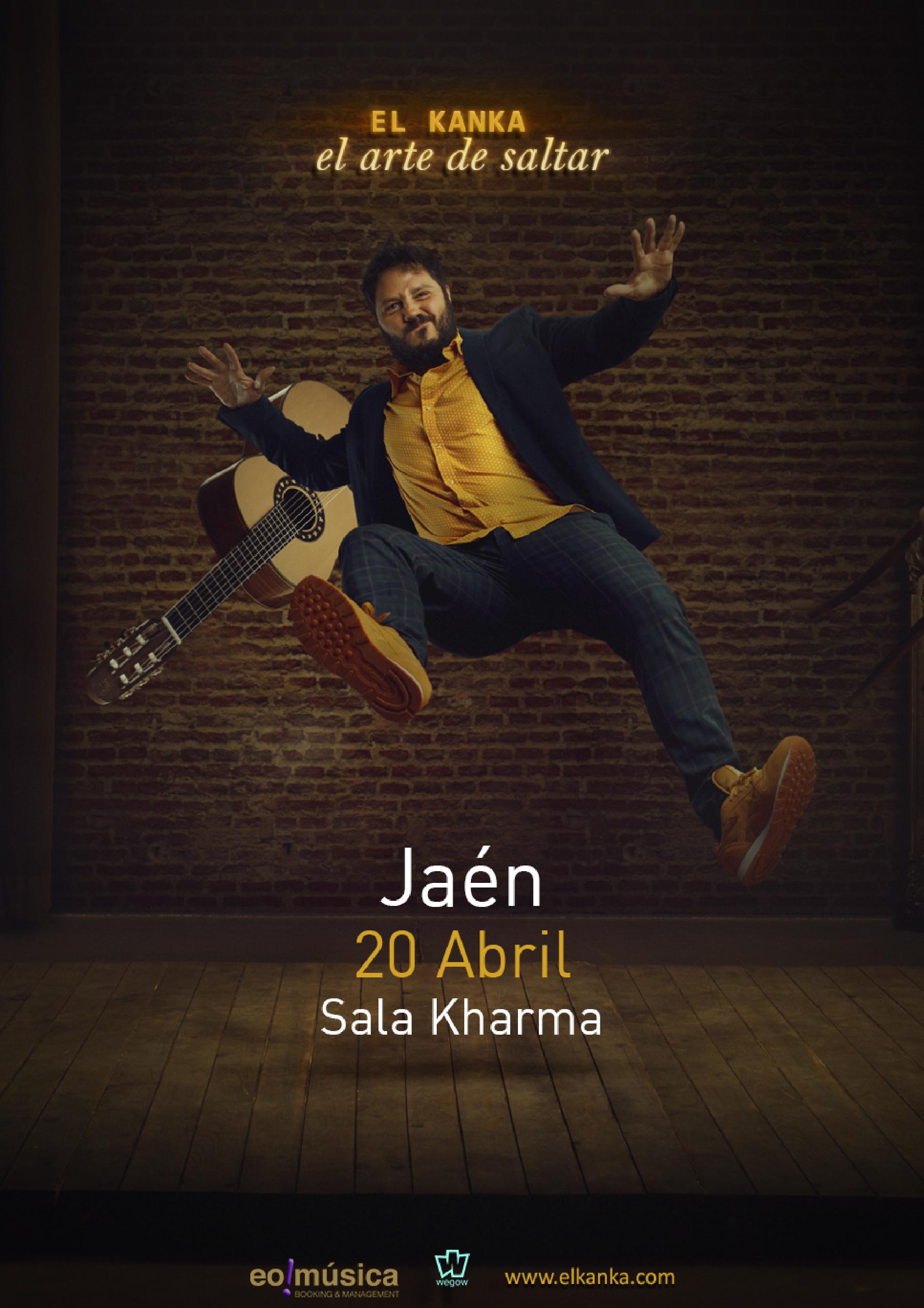 Concierto El Kanka en sala kharma Jaén 24h