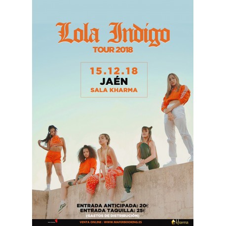 Concierto. Lola Indigo Jaén 24h