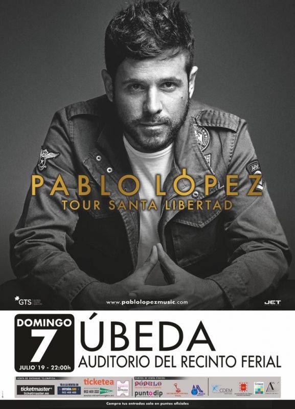 concierto pablo lopez jaen24h