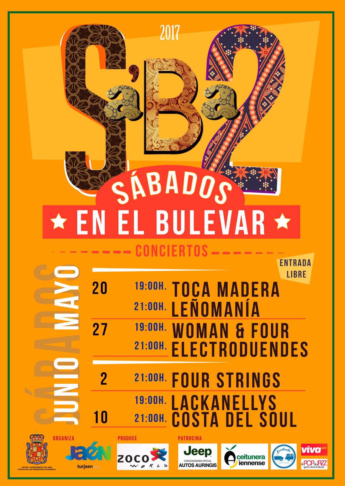 Concierto Lackanellys Jaén 24h