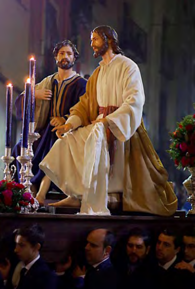 Procesión divino maestro