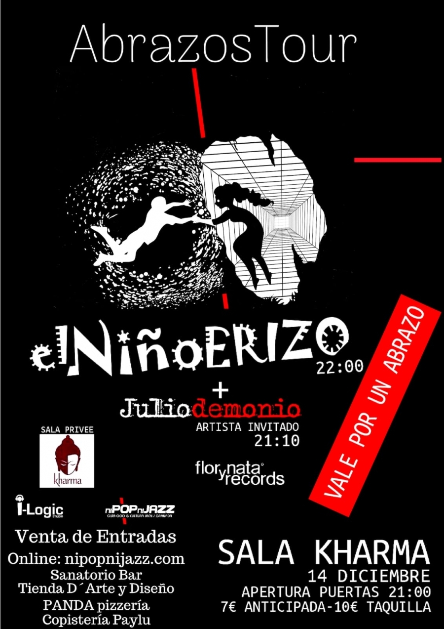 Concierto. El Niño Erizo y Julio Demonio Jaén 24h