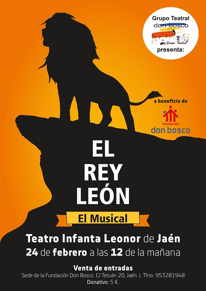 el rey leon musical jaen24h