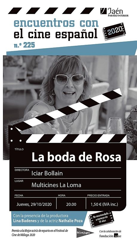 Cine. Encuentros con el Cine Español: La Boda de Rosa