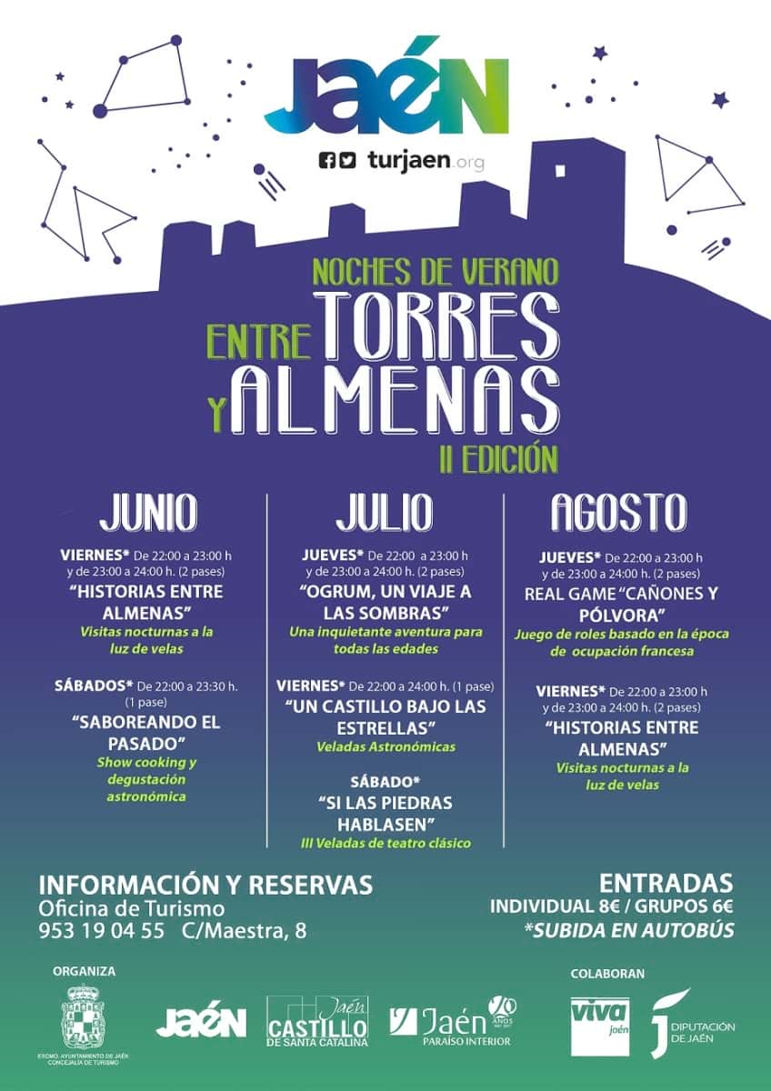 Entre torres y Almenas Castillo Jaén 24h