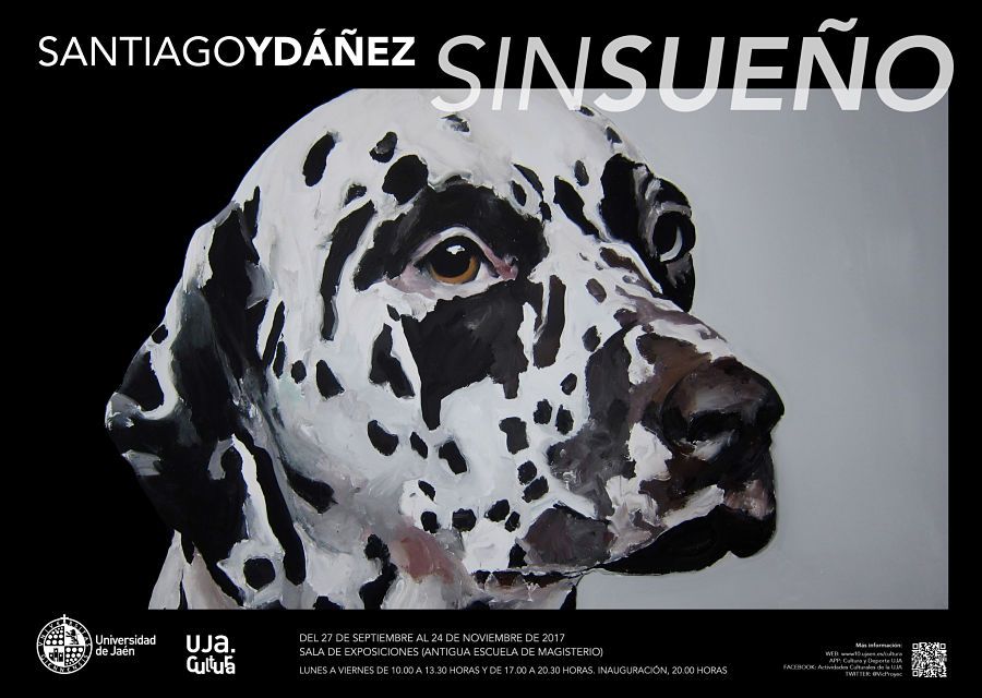 Cartel Exposición "Sin Sueño" UJA Jaén24h