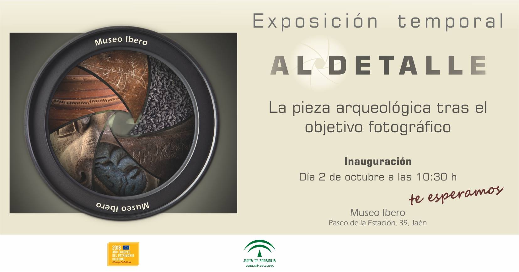 Exposición Al Detalle: La pieza arqueológica tras el objetivo fotográfico Jaén 24h