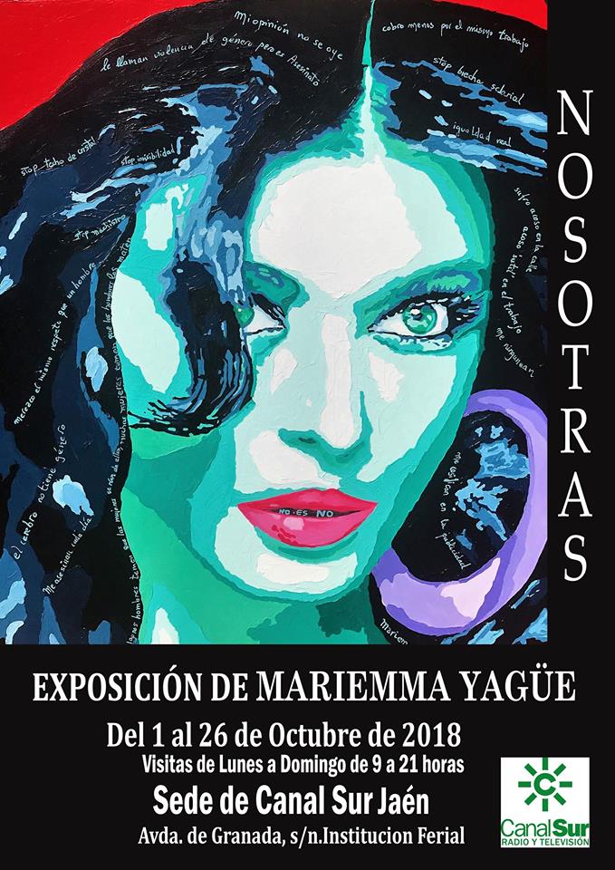 Exposición de pintura. Nosotras Mariemma Yagüe Jaén 24h