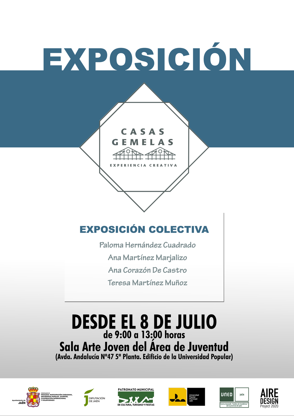 Exposición. Experiencia Creativa Casas Gemelas