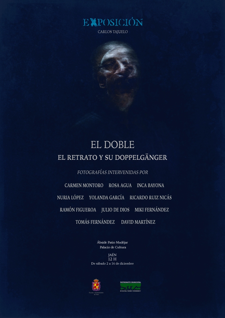 Cartel Exposición El Doble. El retrato y su Doppelgänger Jaén 24h