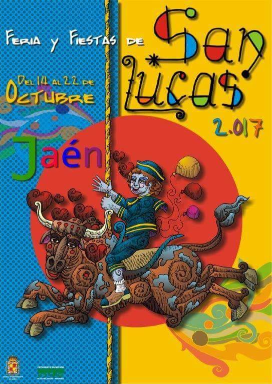 Cartel Feria San Lucas Eventos pre-Feria Jaén 24h