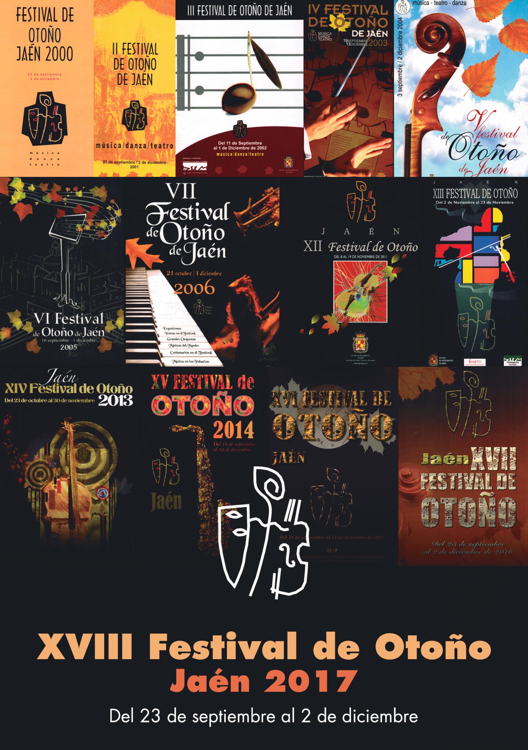 Cartel Festival Otoño Jaén 2017 Jaén 24h