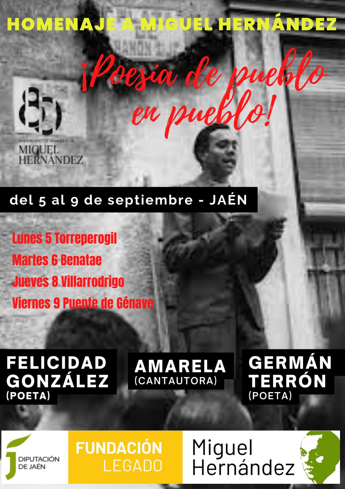 Poesía. Homenaje a Miguel Hernández jaen24h