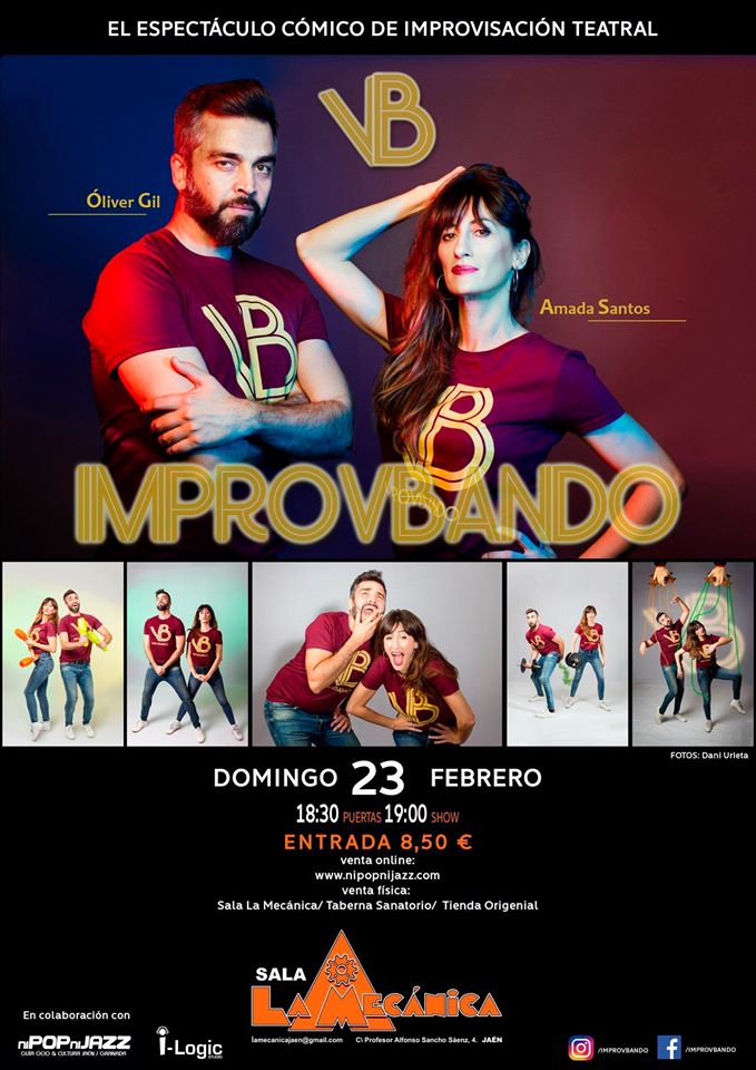 Teatro. Improvbando Jaén 24h