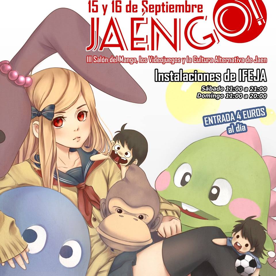 Jaén Go! III Salón del Manga, videojuegos y cultura alternativa Jaén24h