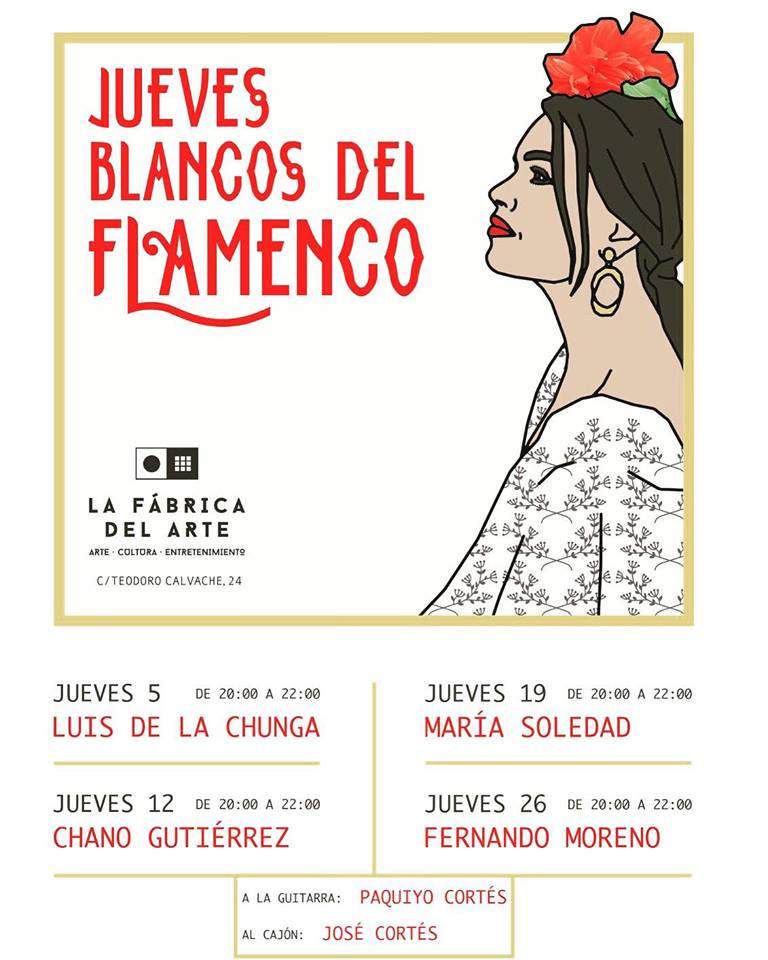 Concierto. Jueves Blancos del Flamenco Jaén 24h