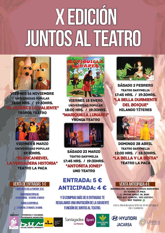 X Juntos al Teatro Jaén 24h