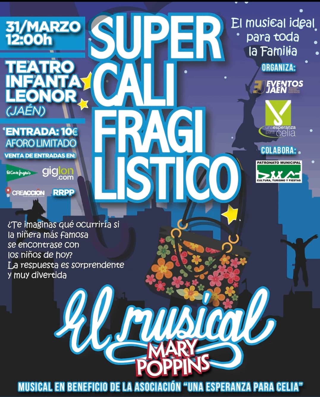 Teatro musical. Supercalifragilistico Jaén 24h