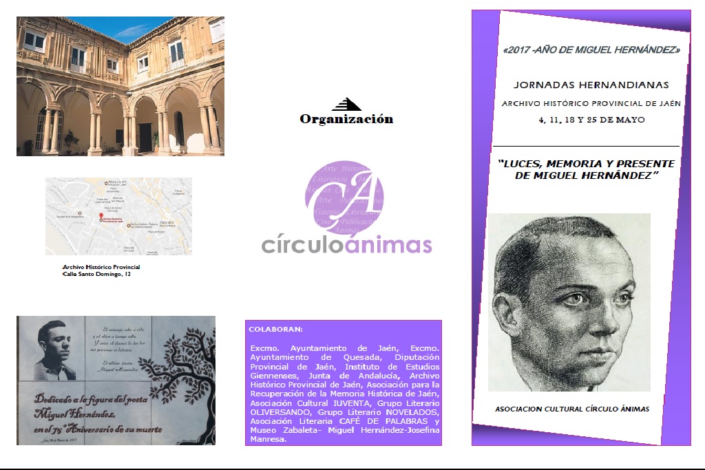 Poesía. Jornadas Hernandianas Jaén 24h