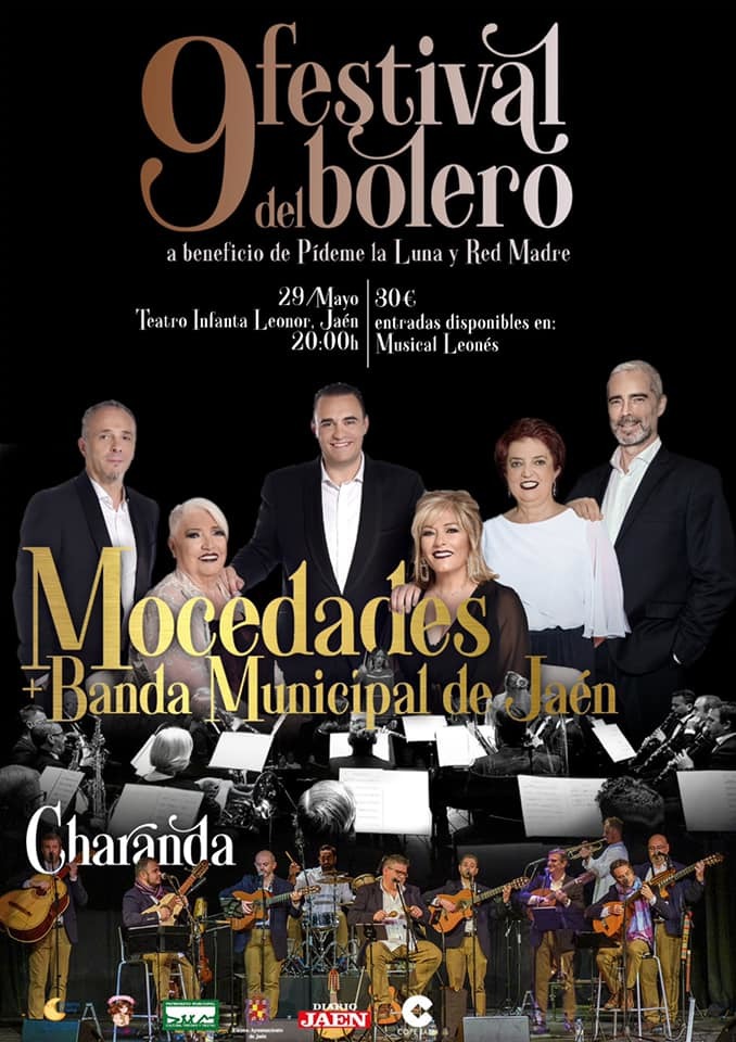 Festival del Bolero. Mocedades Sinfónico y la Banda Municipal de Jaén