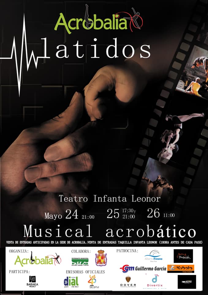 Musical Acrobático. Latidos Acrobalia Jaén 24h