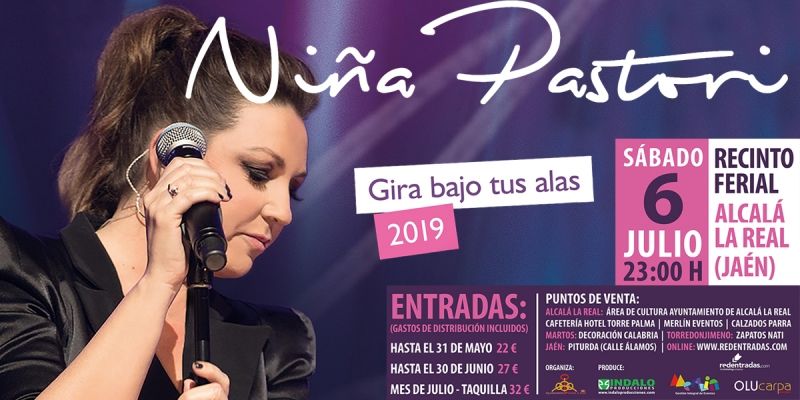 niña pastori concierto alcala la real jaen24h
