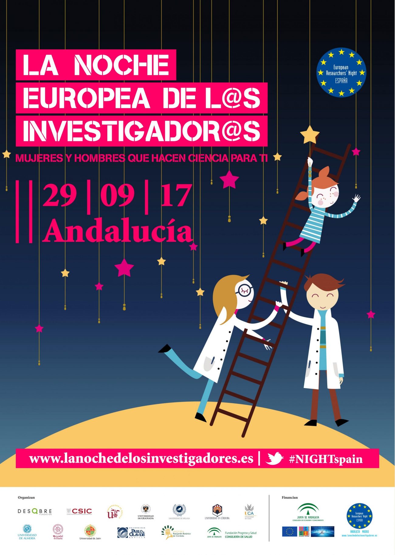 Noche Europea Investigadores Jaén 24h