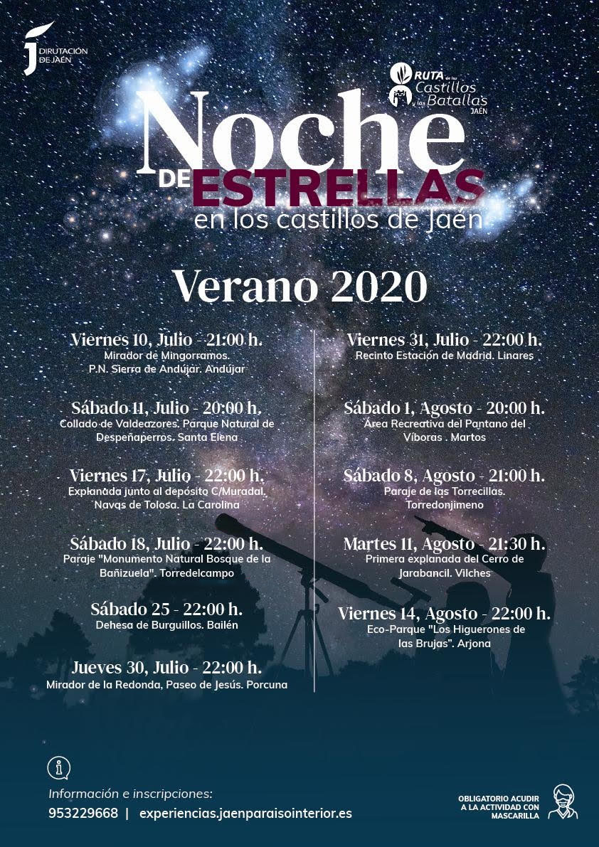 Noche de Estrellas en los Castillos de Jaén