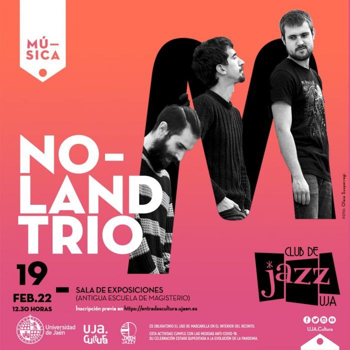 Concierto. No-land Trio jaen24h