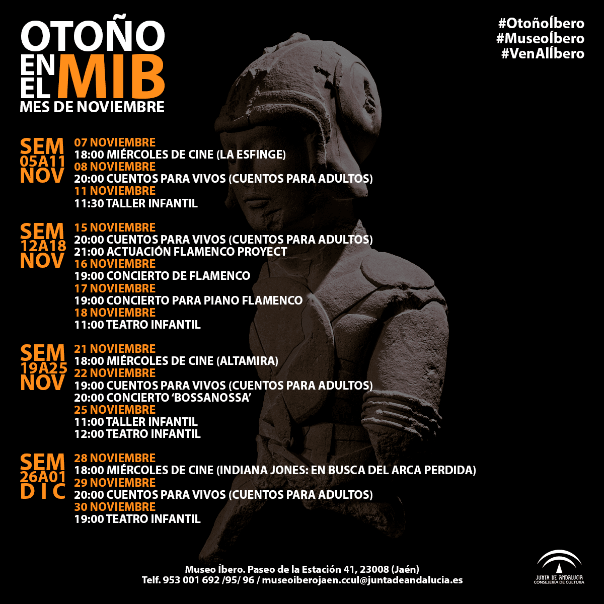 Programación otoño MIB