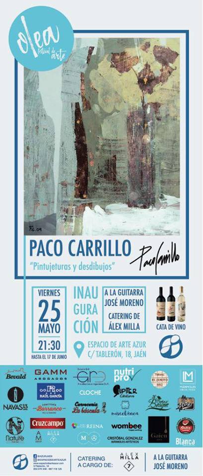 Exposición. Pintujeturas y desdibujos Francisco Carrillo Jaén 24h