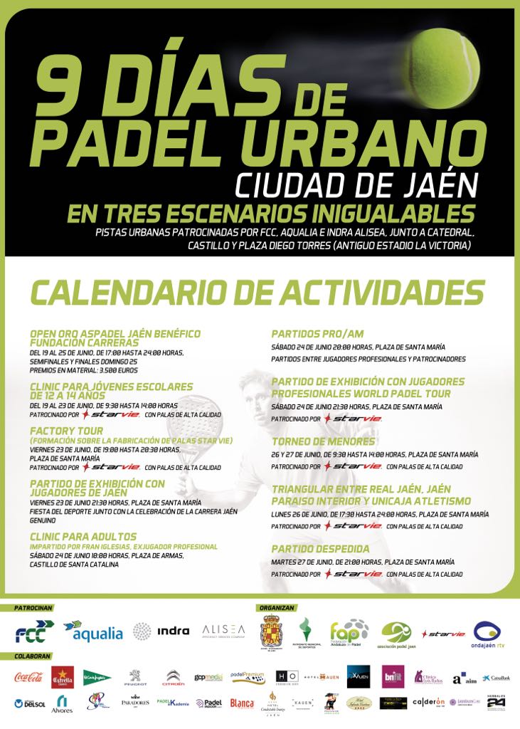 padel urbano Jaén24h