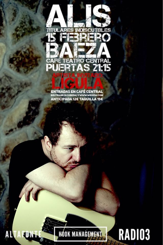 Concierto. Patxi Alis "Titulares indiscutibles" Jaén 24h